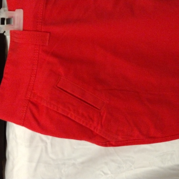 Old Navy, Business Causal and Chic women straight leg cotton pants in red. - Picture 3 of 8